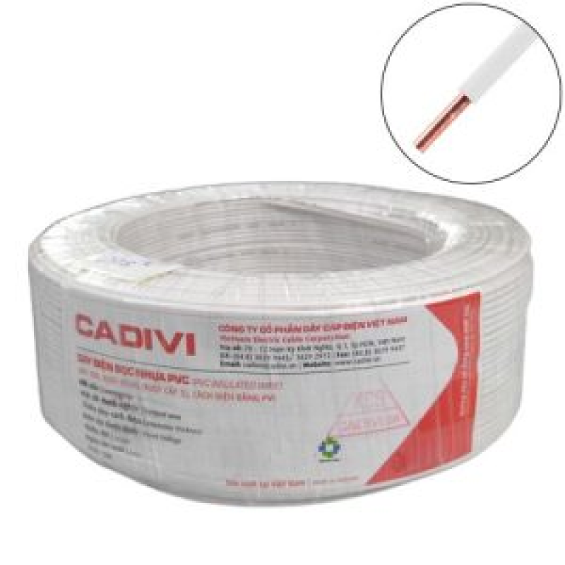 Dây điện đơn cứng Cadivi VC – 300/500V