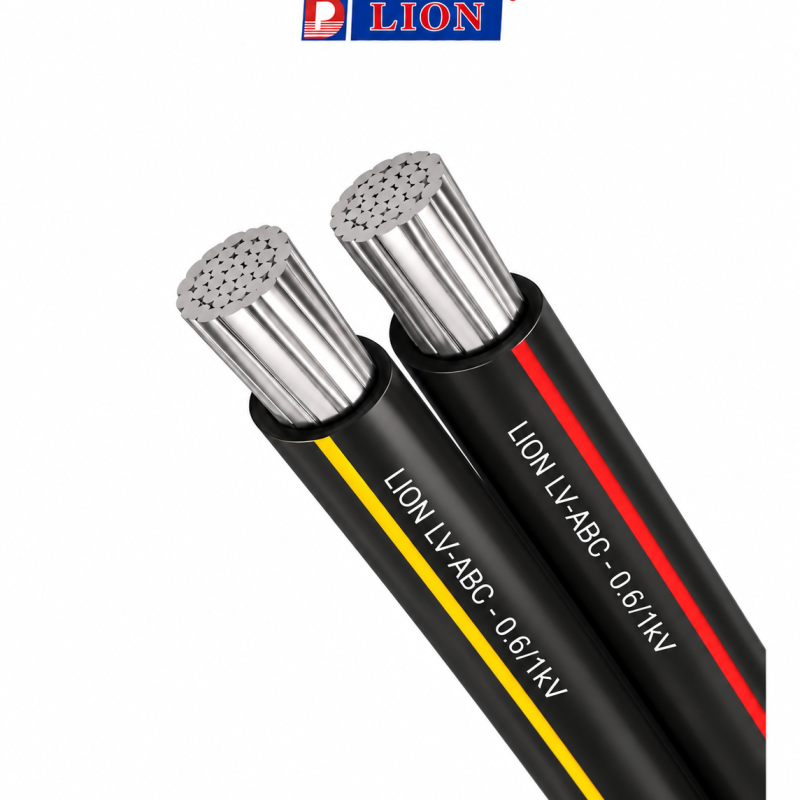 Cáp điện nhôm vặn xoắn LV-ABC 2 đến 4 lõi 0.6/1kV
