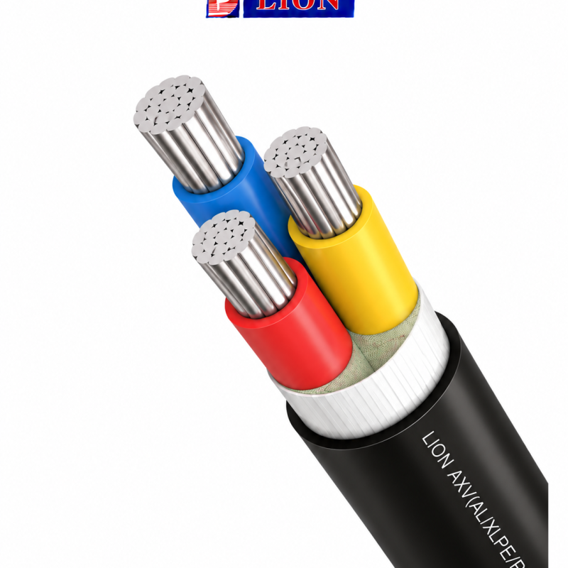 Cáp điện nhôm 1 đến 4 lõi AVV(AL/PVC/PVC) 0.6/1kV
