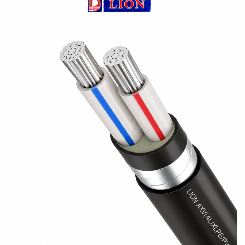 Cáp điện ngầm lõi nhôm 2 đến 4 lõi AXV/DSTA - 0.6/1kV