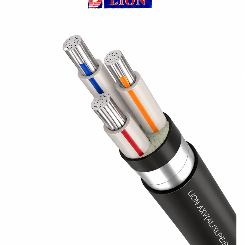 Cáp điện ngầm lõi nhôm 2 đến 4 lõi AXV/DSTA - 0.6/1kV