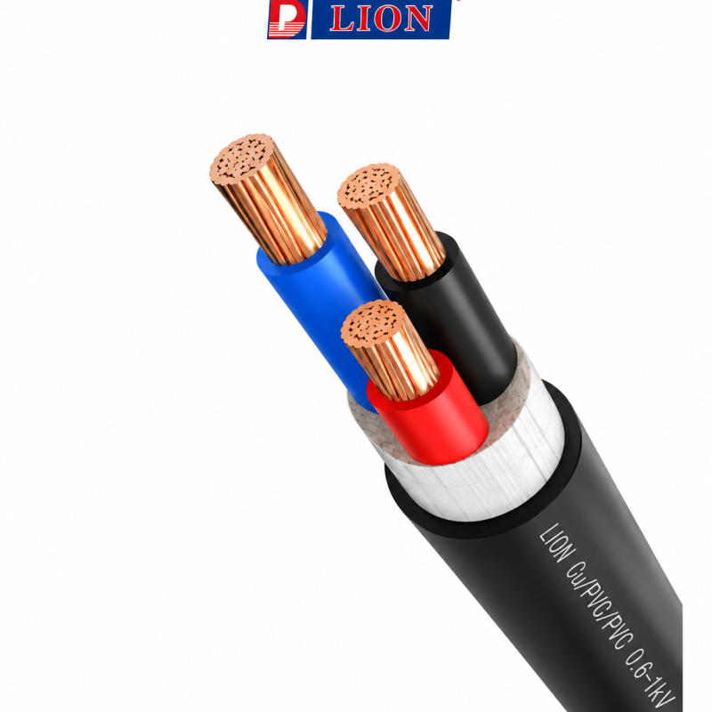 Cáp điện lực LION CVV 1 đến 4 lõi 300/500V & 0.6/1kV