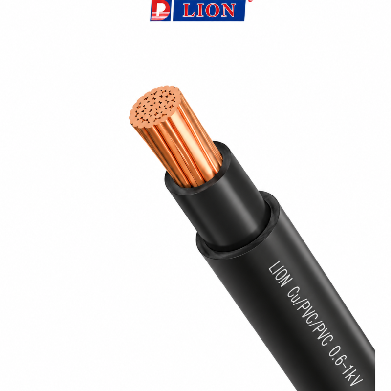 Cáp điện lực LION CVV 1 đến 4 lõi 300/500V & 0.6/1kV