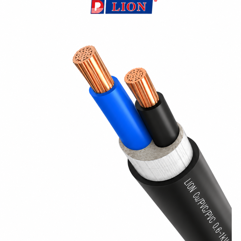 Cáp điện lực LION CVV 1 đến 4 lõi 300/500V & 0.6/1kV