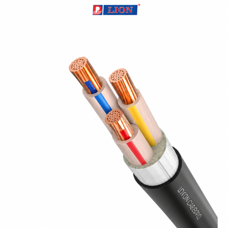 Cáp điện lực LION CXV 1 đến 4 lõi-0.6/1kV
