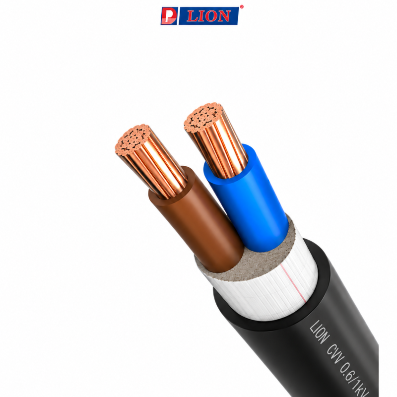 Cáp điện lõi mềm 2/3/4 lõi LION VVCm–0.6/1kV