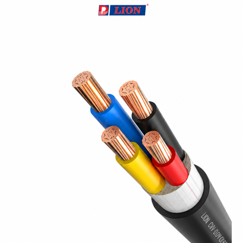 Cáp điện lõi mềm 2/3/4 lõi LION VVCm–0.6/1kV
