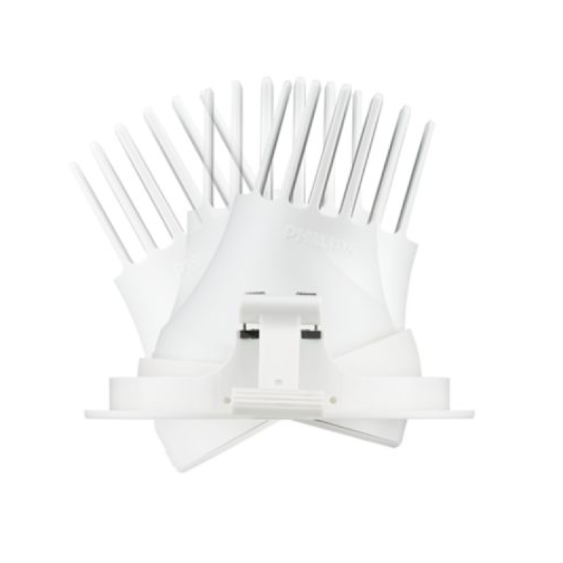 LuxSpace Accent Nhỏ Gọn Có Thể Điều Chỉnh, 39 W, D125 mm, 4900 lm, 3000 K, CRI>90, Chóa phản quang kim loại có độ phản quang cao Góc rộng 40 đến 80 độ, Chóa phản quang hiệu suất cao PerfectAccent, Trắng, IP20