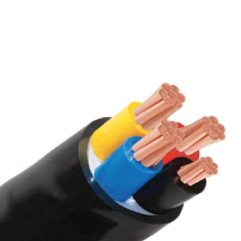 Cáp CVV - 3 pha + 1 Trung Tính ­− 0,6/1 kV