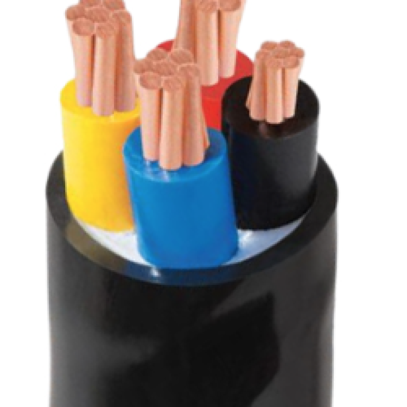 Cáp CVV - 3 pha + 1 Trung Tính ­− 0,6/1 kV