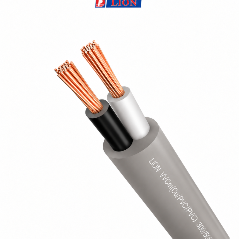 Dây điện đôi mềm 2/3/4 lõi LION VVCm–300/500V-0.6/1kV