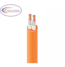 Cáp điện lực chậm cháy 2 lõi CXV/FRT – 0,6/1kV