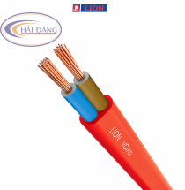 Dây điện đôi dẹt mềm Oval 2 lõi LION VCmd–300/500V
