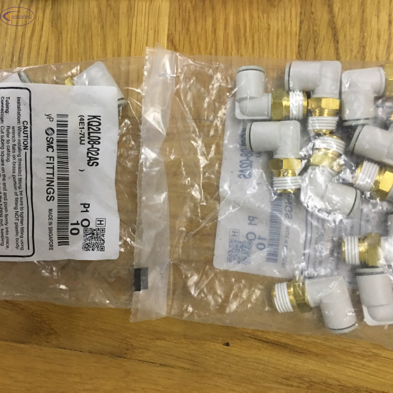 ĐẦU NỐI KHÍ SMC KQ2H04-M5A, KQ2H06-02AS, KQ2H08-02AS, KQ2H10-02AS, KQ2H12-03AS, KQ2H16-04AS