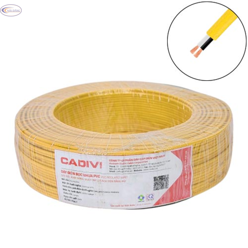 Dây điện đôi Cadivi VCmo-2 – 300/500V