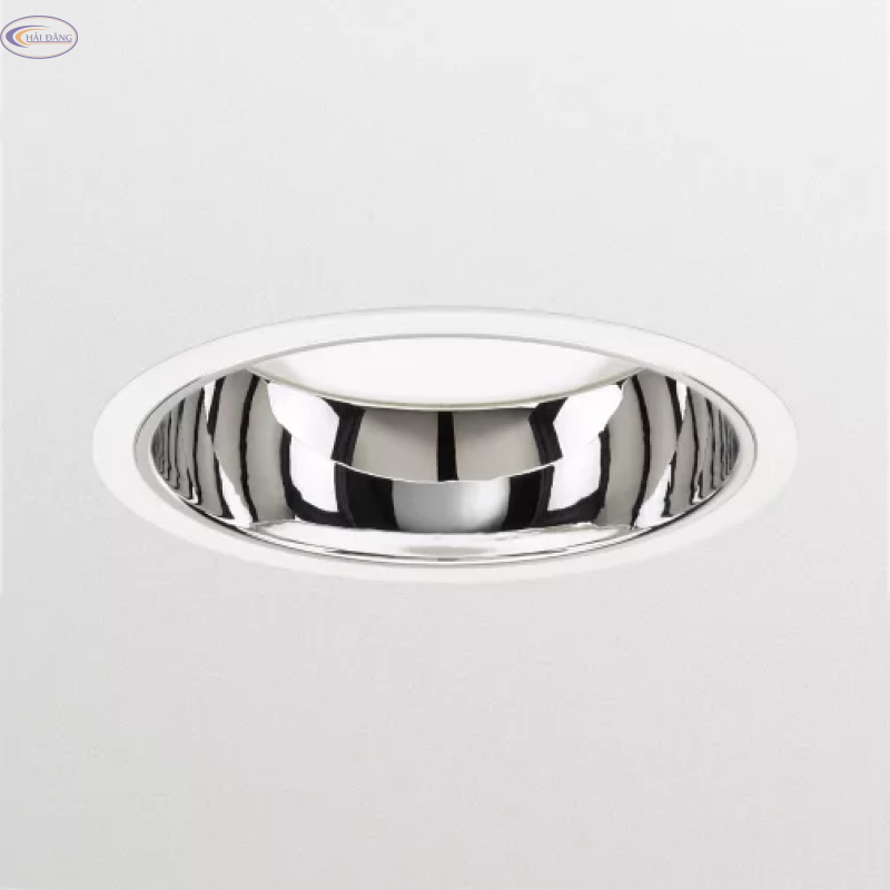 LuxSpace, âm trần, 14.8 W, D200 mm, 2200 lm, 4000 K, DALI, Interact Ready, Chóa phản quang độ bóng cao, VLC, IP20