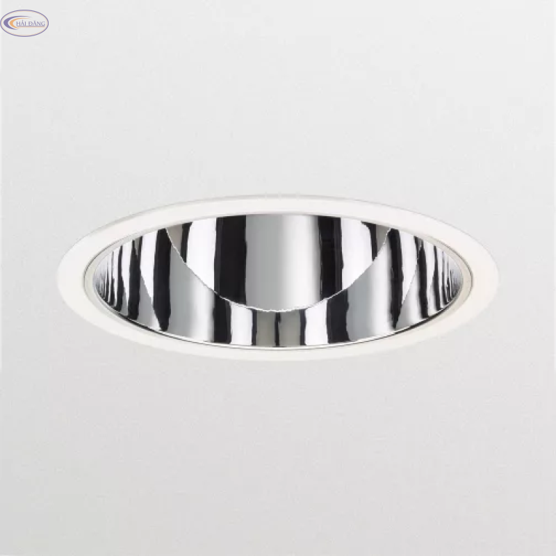 LuxSpace, âm trần, 18.4 W, D200 mm, 2600 lm, 4000 K, DALI, Interact Ready, UGR19, Chóa phản quang độ bóng cao, VLC, IP20