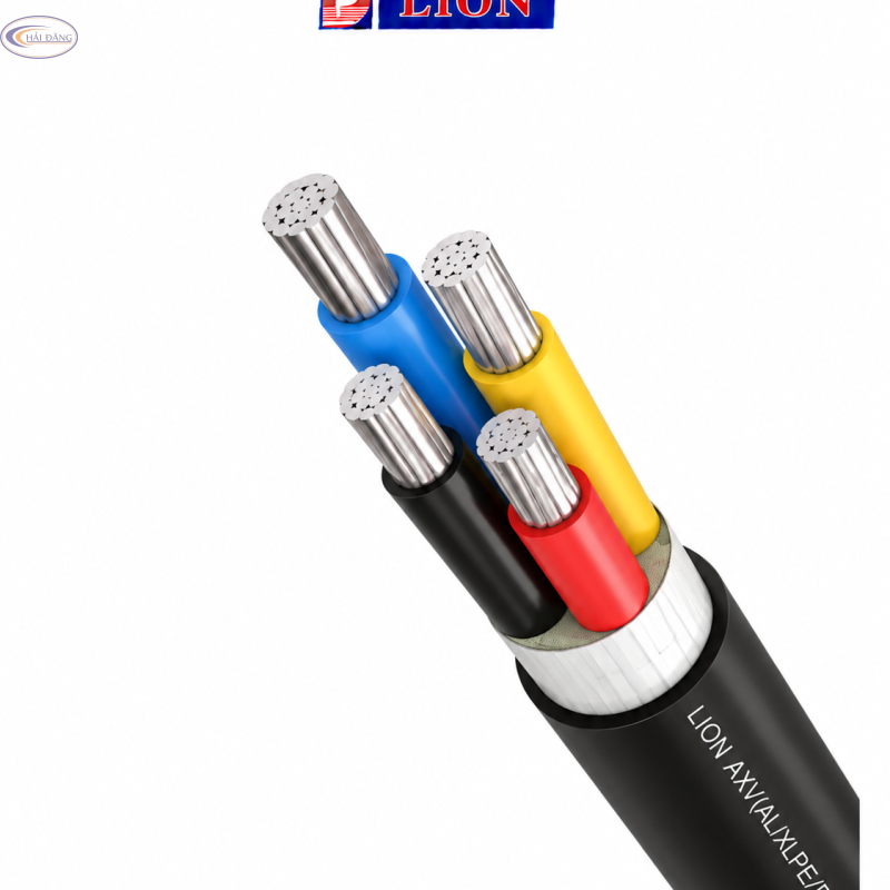 Cáp điện nhôm 1 đến 4 lõi AVV(AL/PVC/PVC) 0.6/1kV