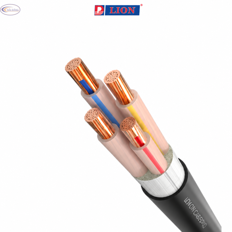 Cáp điện lực LION CXV 1 đến 4 lõi-0.6/1kV