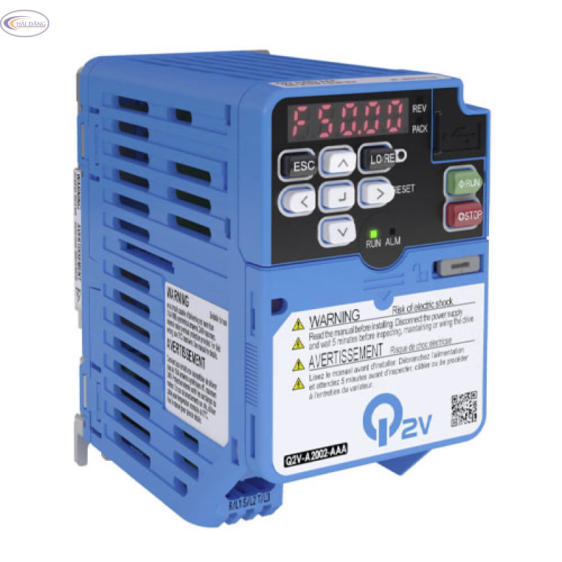 Biến tần Omron Q2V-A2006-AAA 1.1-1.5kW 3 Pha 220V