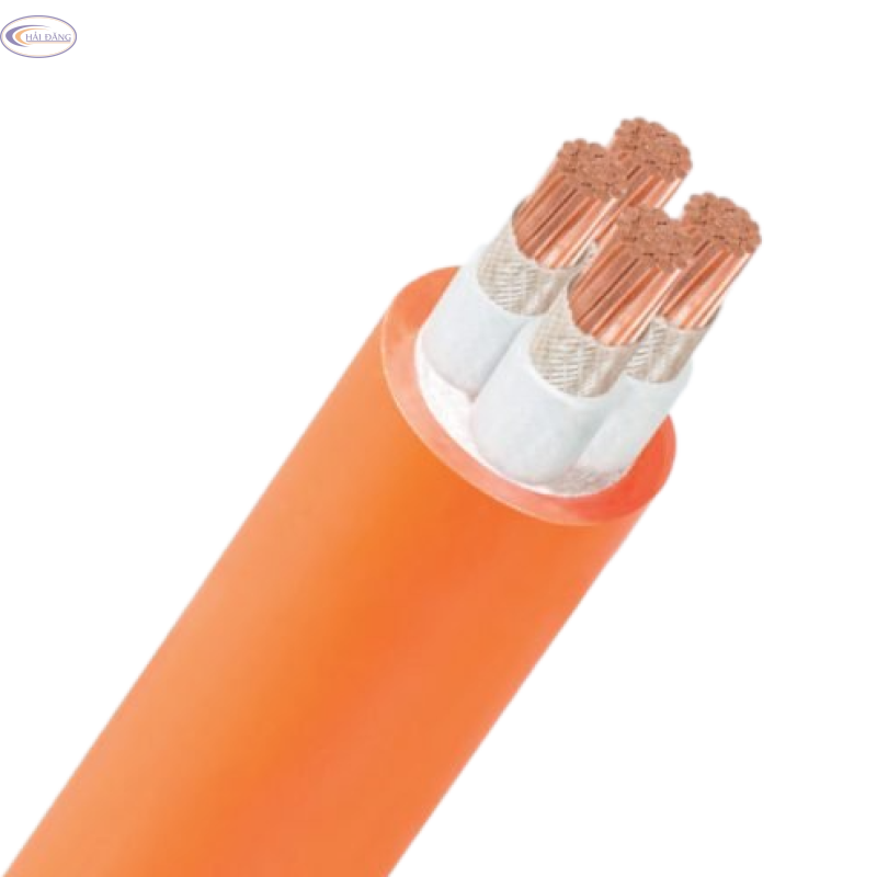 Cáp điện lực chống cháy 4 lõi CXV/FR – 0,6/1kV